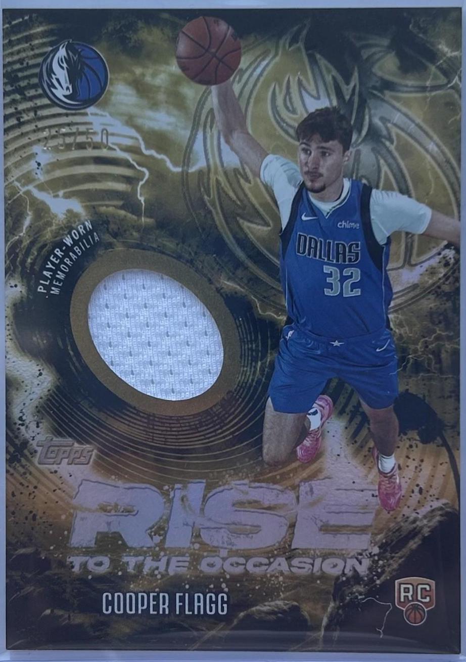 Cooper Flagg [Gold Refractor] #RTO-CF