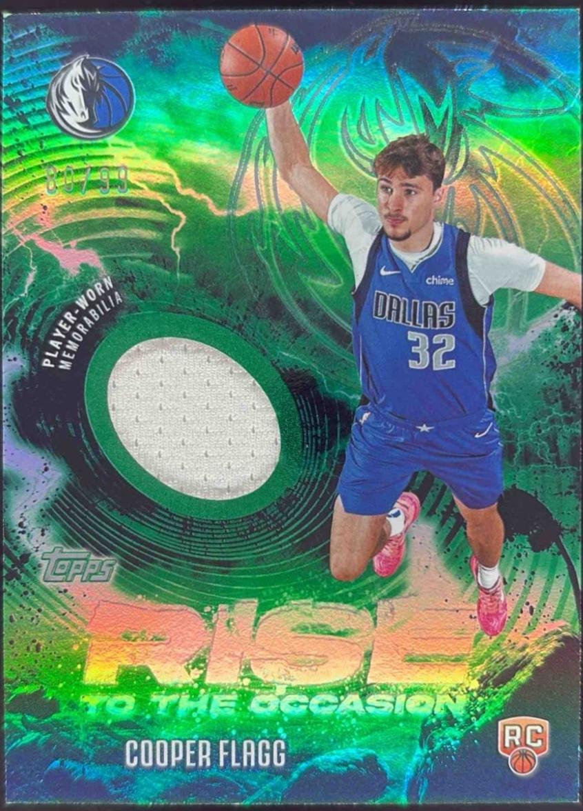 Cooper Flagg [Green Rainbow] #RTO-CF