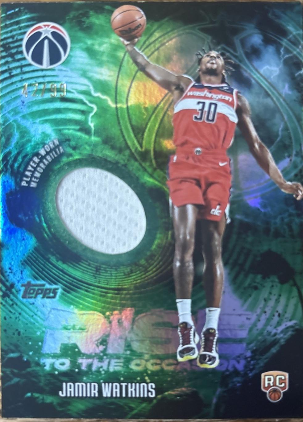 Jamir Watkins [Green Rainbow] #RTO-JW