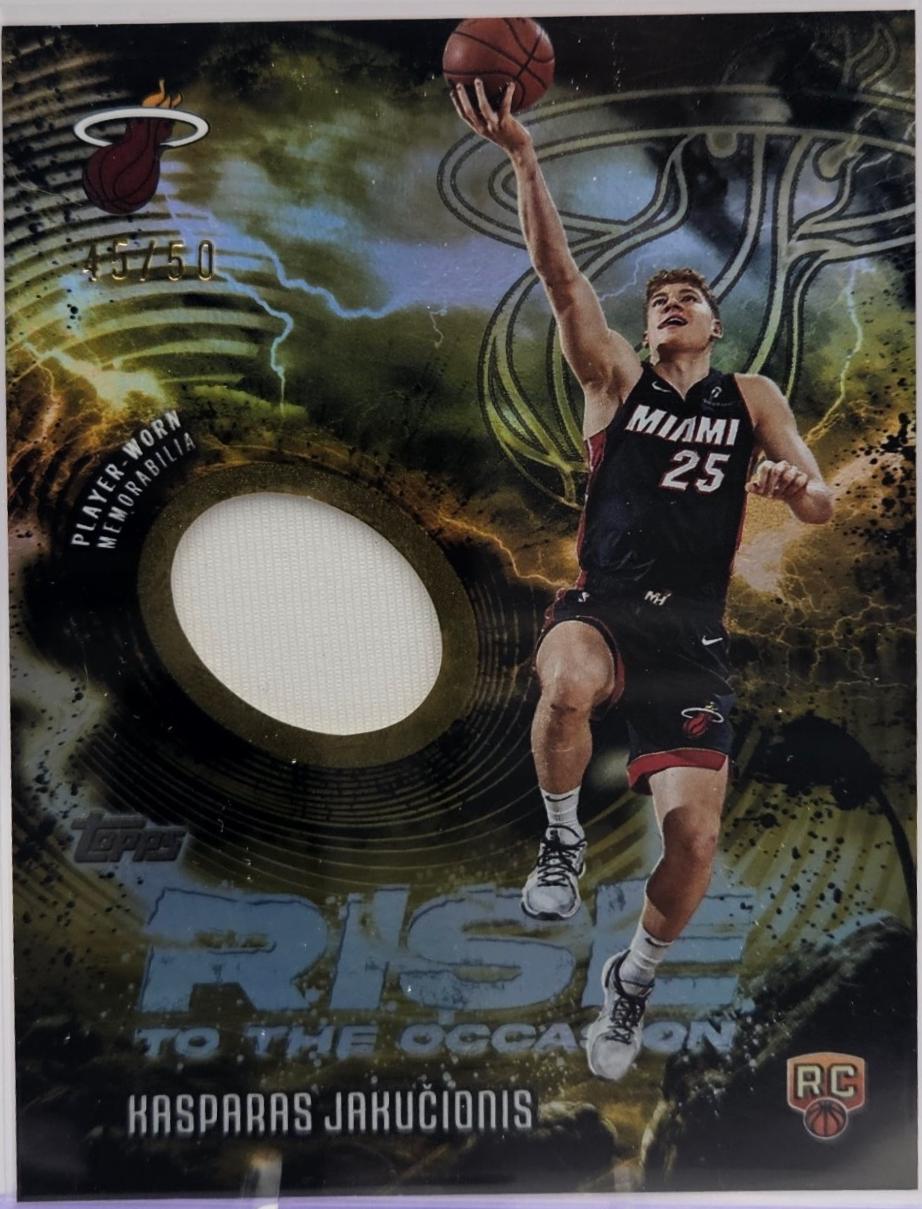 Kasparas Jakucionis [Gold Rainbow] #RTO-KJ