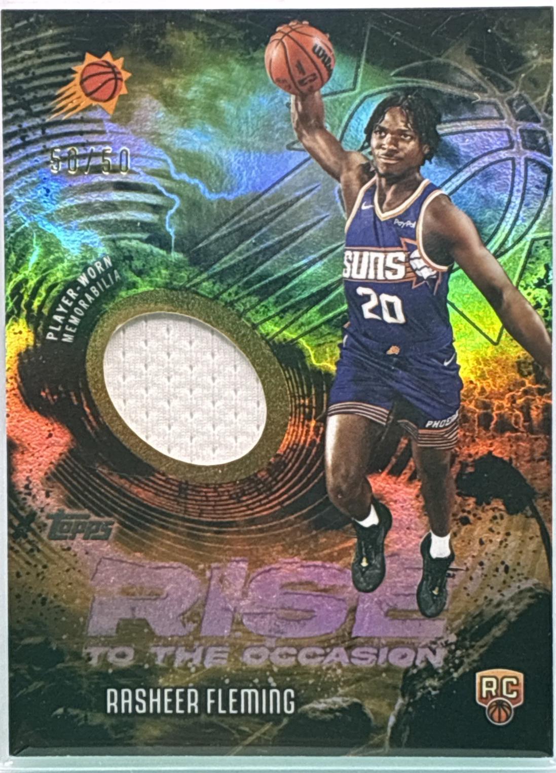 Rasheer Fleming [Gold Rainbow] #RTO-RF