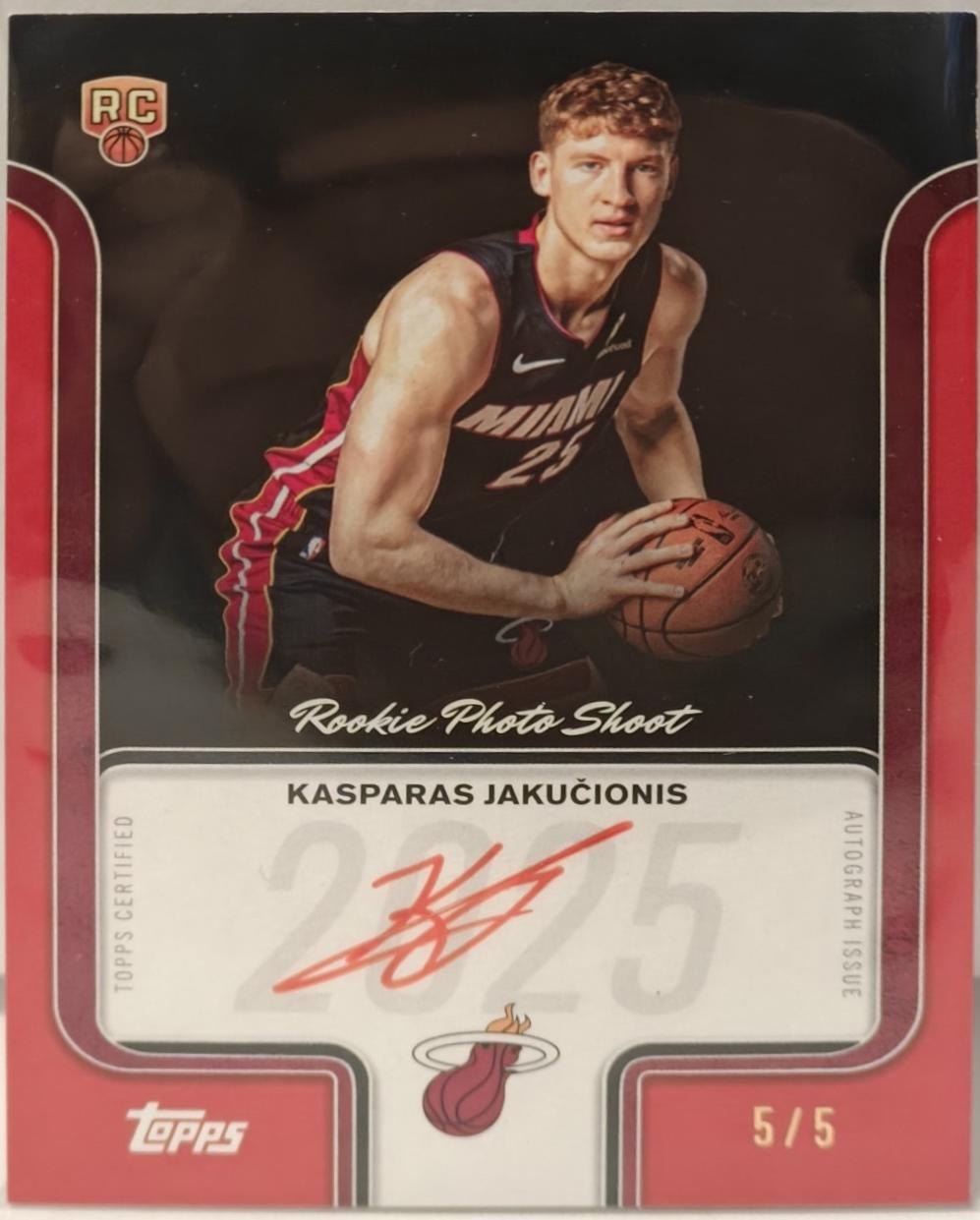 Kasparas Jakucionis [Red] #RP-KJ