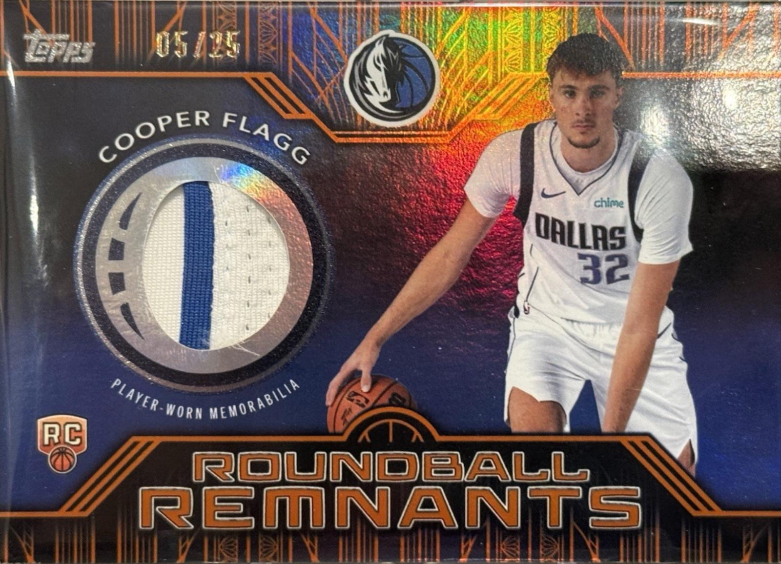 Cooper Flagg [Orange Rainbow] #RRR-CF