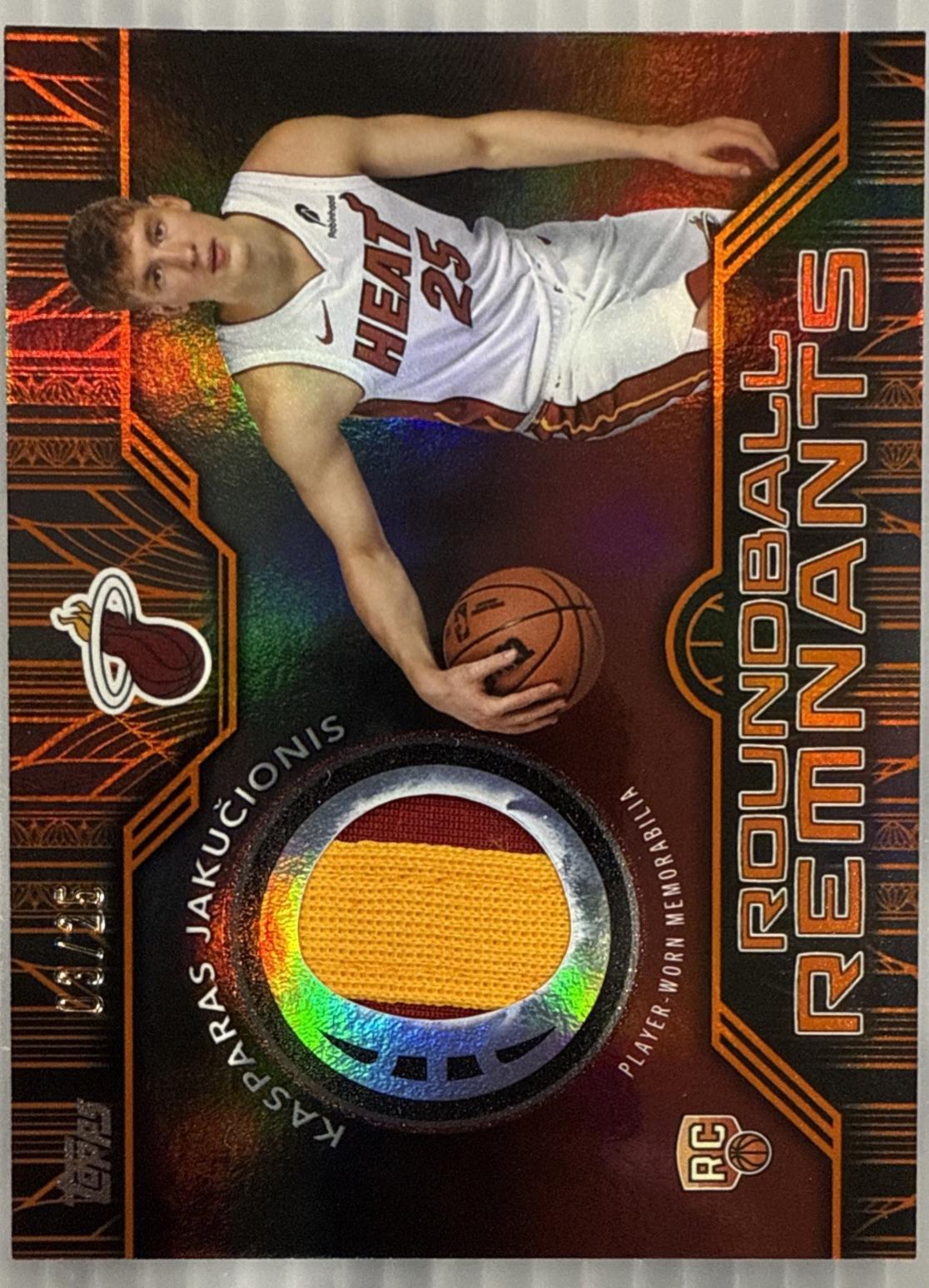 Kasparas Jakucionis [Orange Rainbow] #RRR-KJ