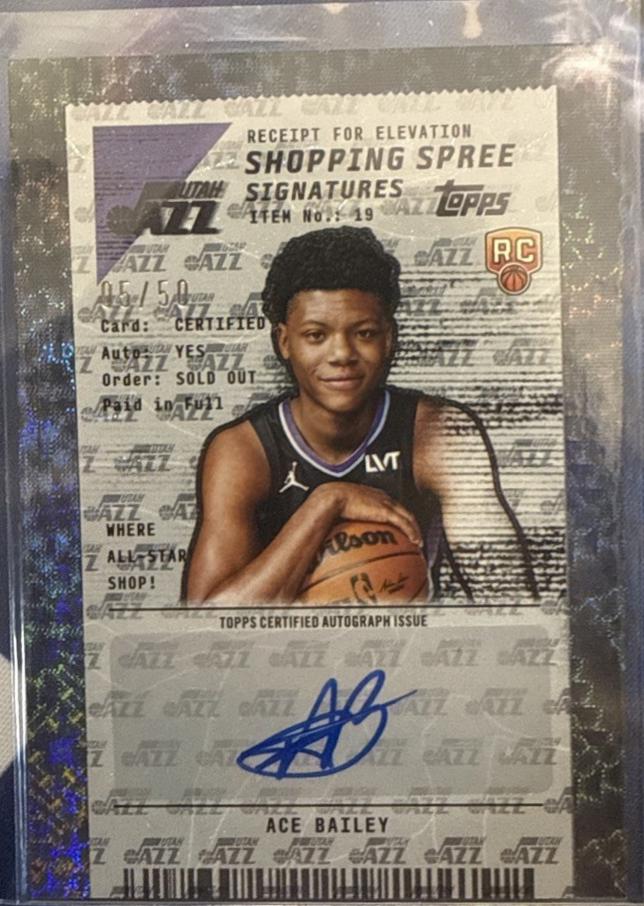 Ace Bailey [Flash Drop] #SSA-AB