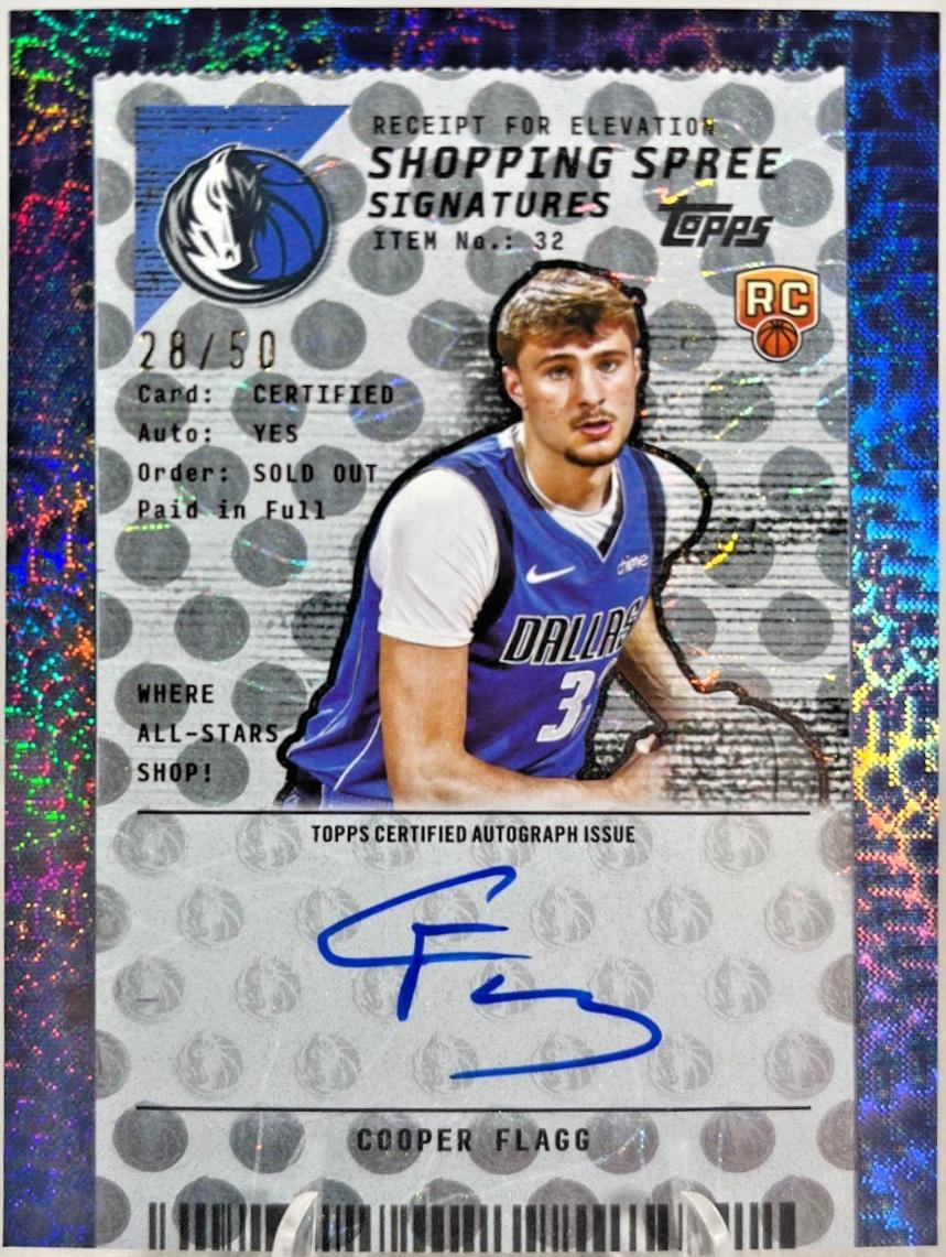 Cooper Flagg [Flash Drop] #SSA-CF