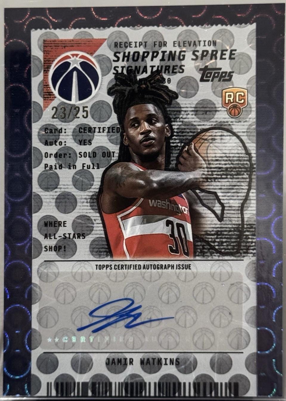 Jamir Watkins [Cart Load] #SSA-JW