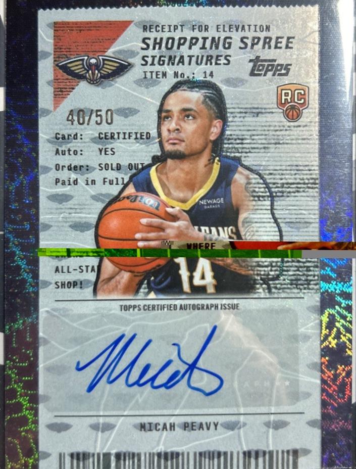 Micah Peavy [Flash Drop] #SSA-MP