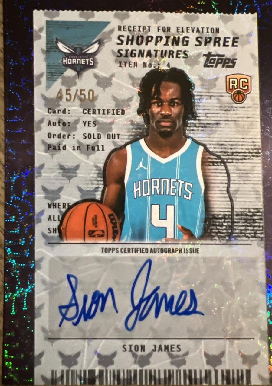 Sion James [Flash Drop] #SSA-SJ