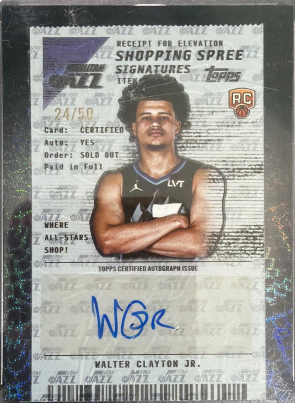 Walter Clayton Jr. [Flash Drop] #SSA-WC