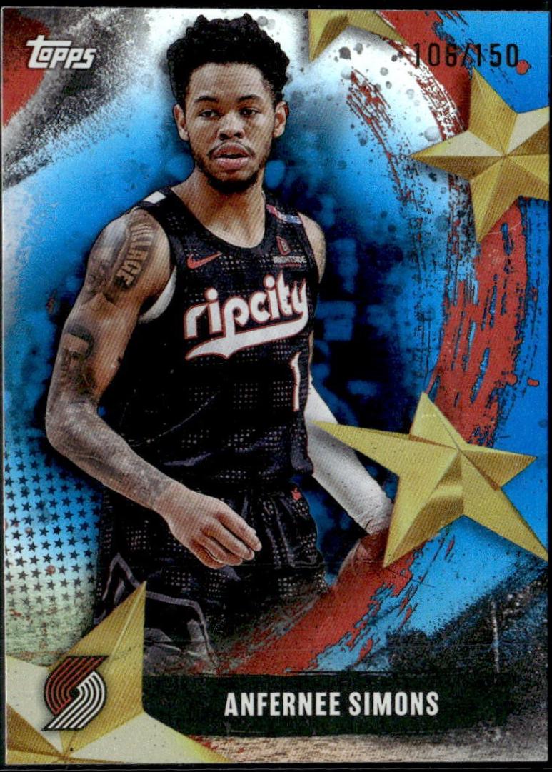 Anfernee Simons [Blue Rainbow] #SA-22