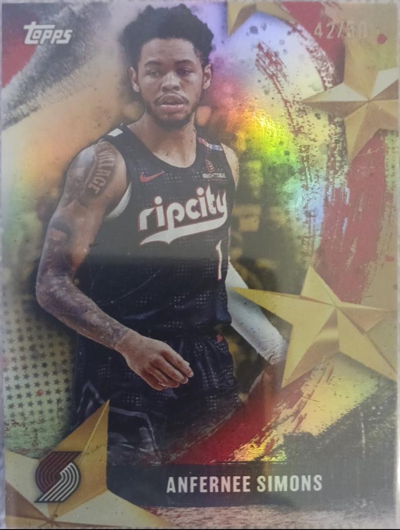 Anfernee Simons [Gold Rainbow] #SA-22