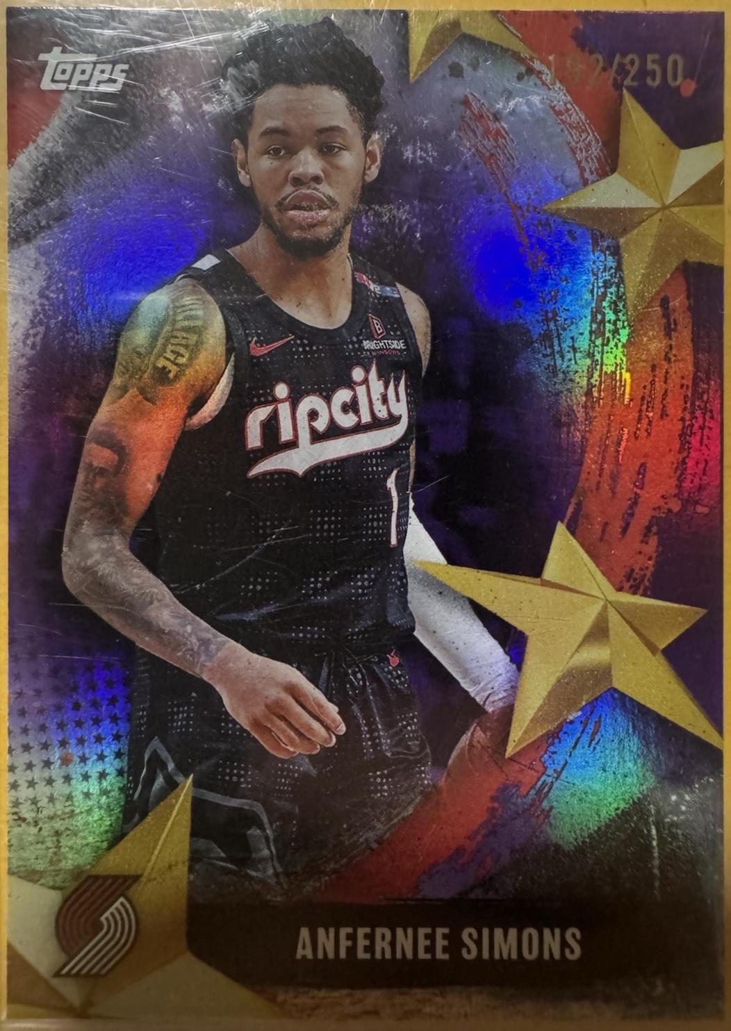Anfernee Simons [Purple Rainbow] #SA-22
