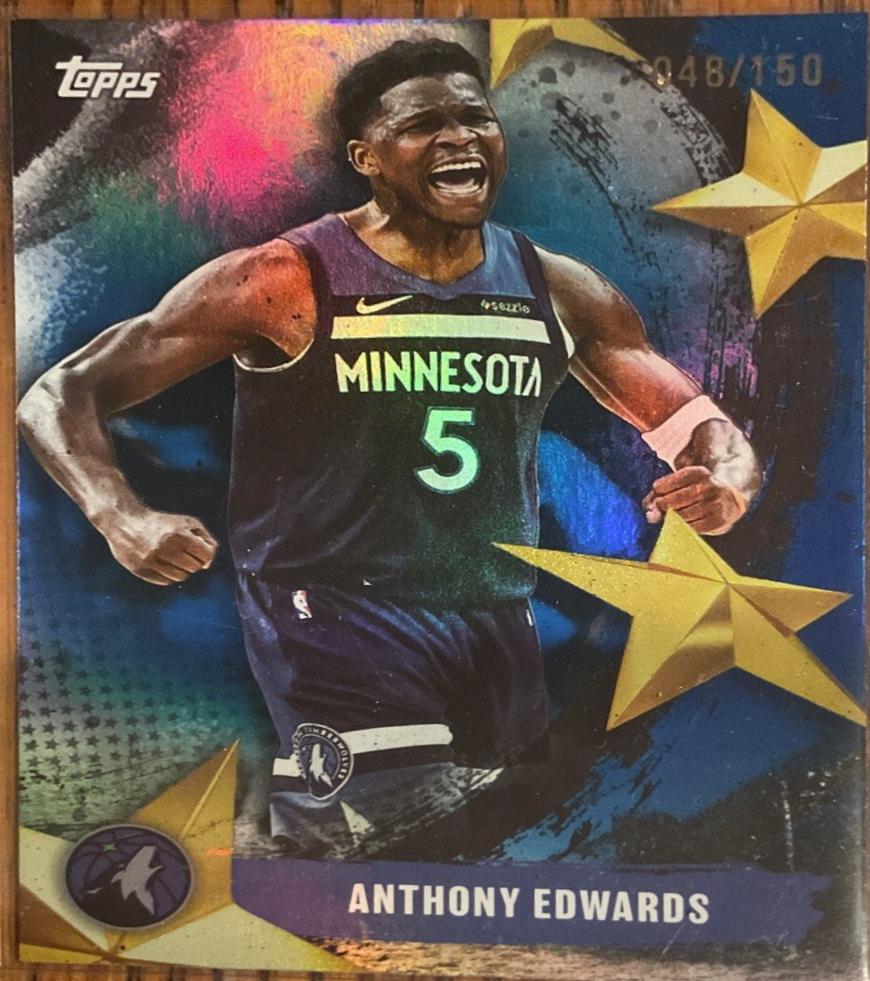 Anthony Edwards [Blue Rainbow] #SA-7