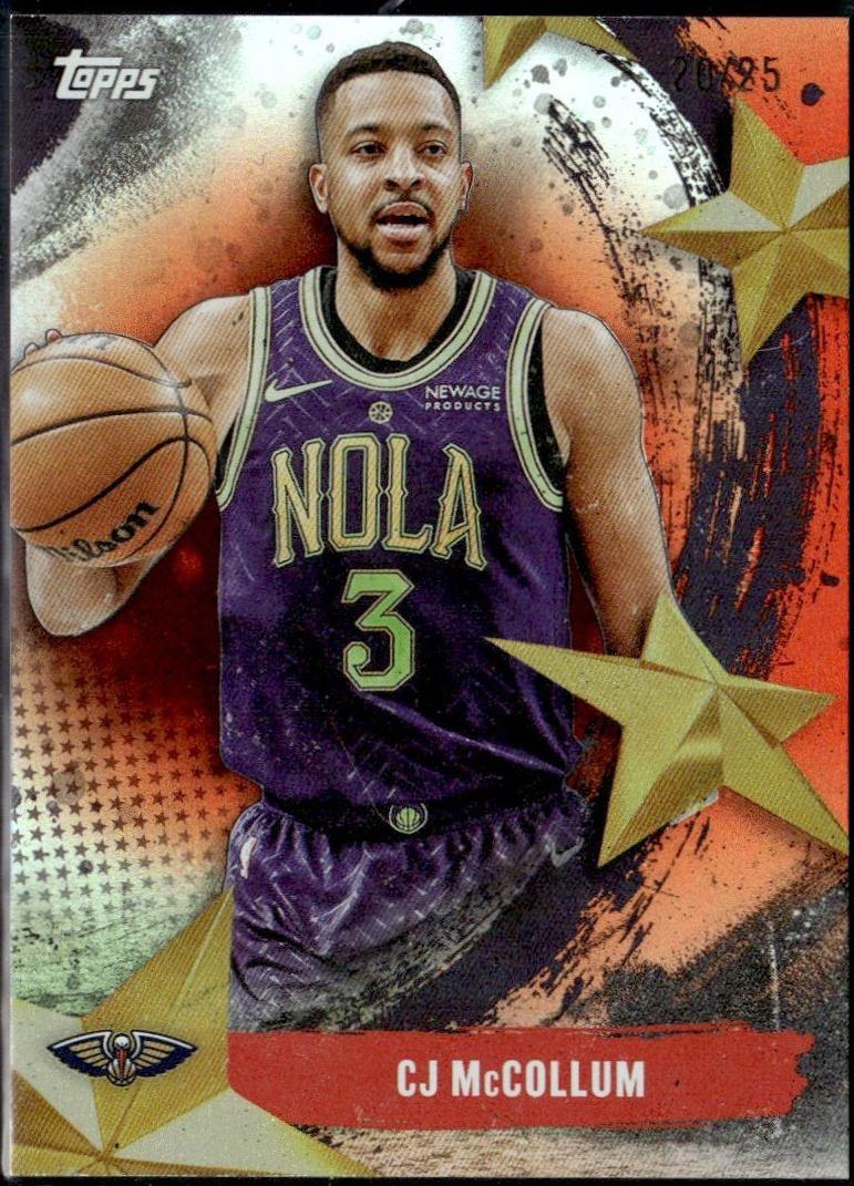 CJ McCollum [Orange Rainbow] #SA-30