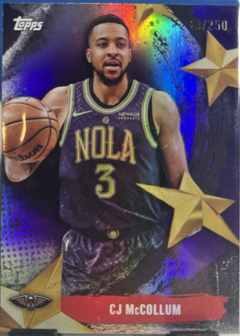 CJ McCollum [Purple Rainbow] #SA-30