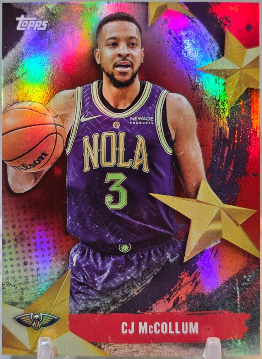 CJ McCollum [Red Rainbow] #SA-30