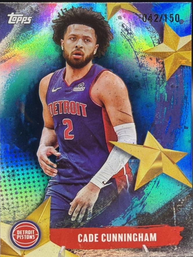 Cade Cunningham [Blue Rainbow] #SA-14