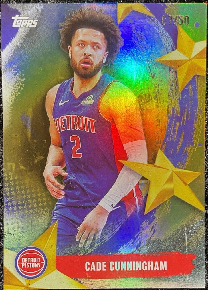 Cade Cunningham [Gold Rainbow] #SA-14