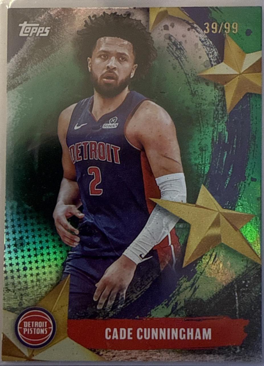Cade Cunningham [Green Rainbow] #SA-14