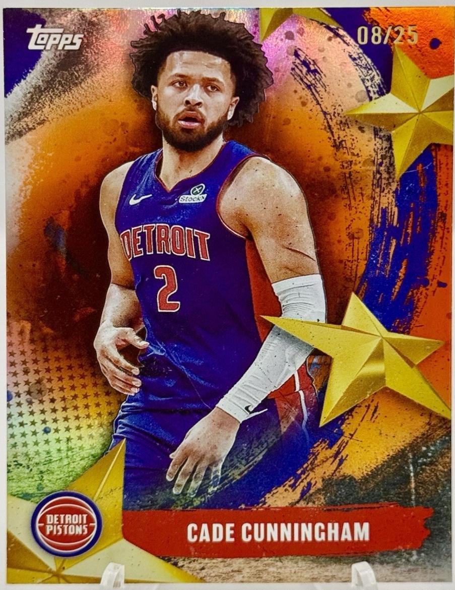 Cade Cunningham [Orange Rainbow] #SA-14