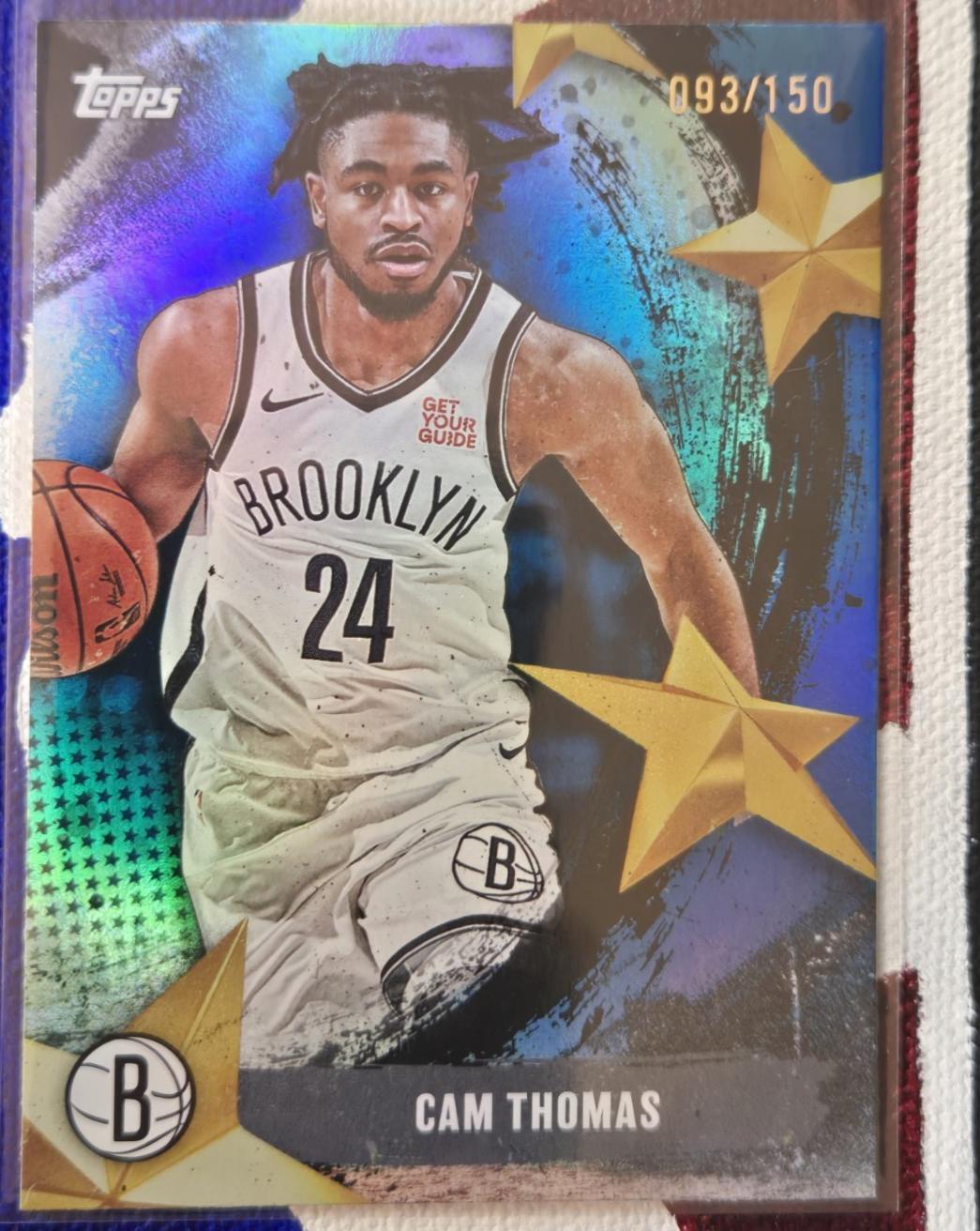 Cam Thomas [Blue Rainbow] #SA-13