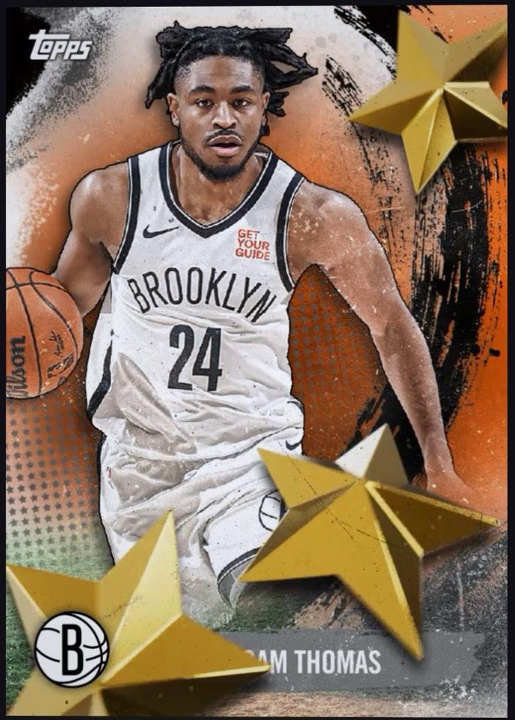 Cam Thomas [Orange Rainbow] #SA-13