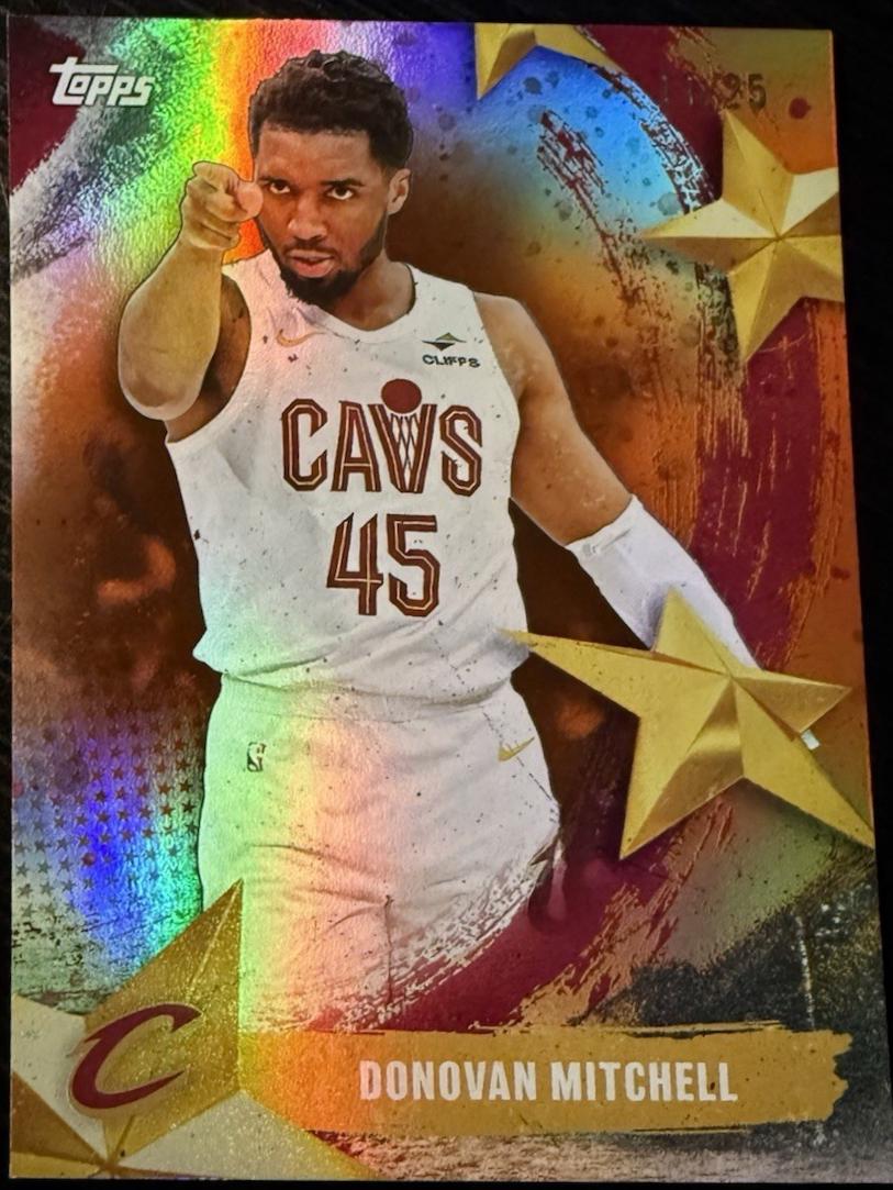 Donovan Mitchell [Orange Rainbow] #SA-8