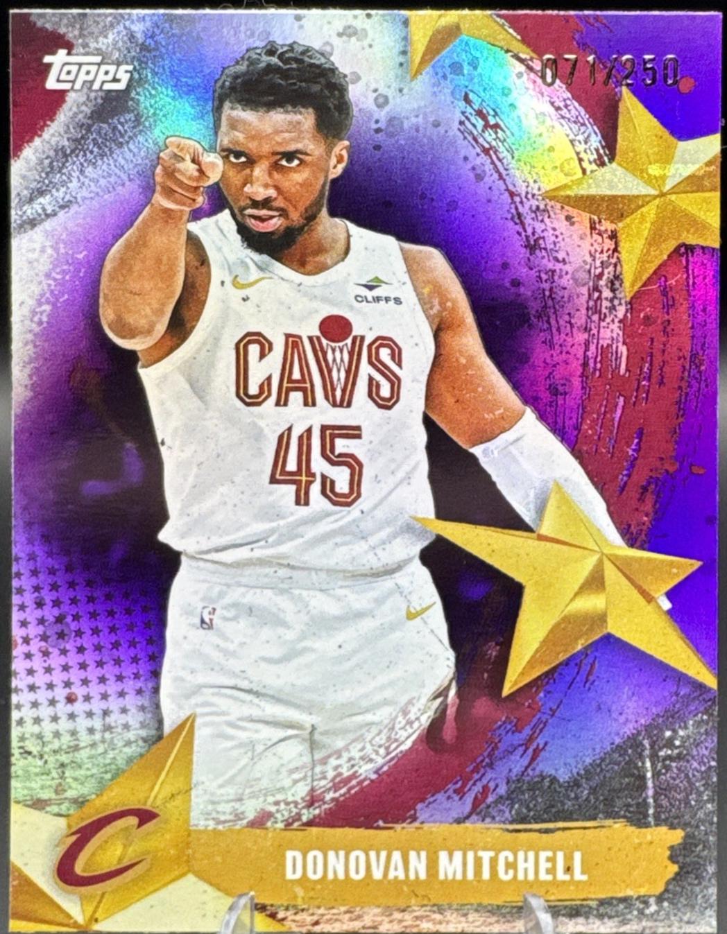 Donovan Mitchell [Purple Rainbow] #SA-8