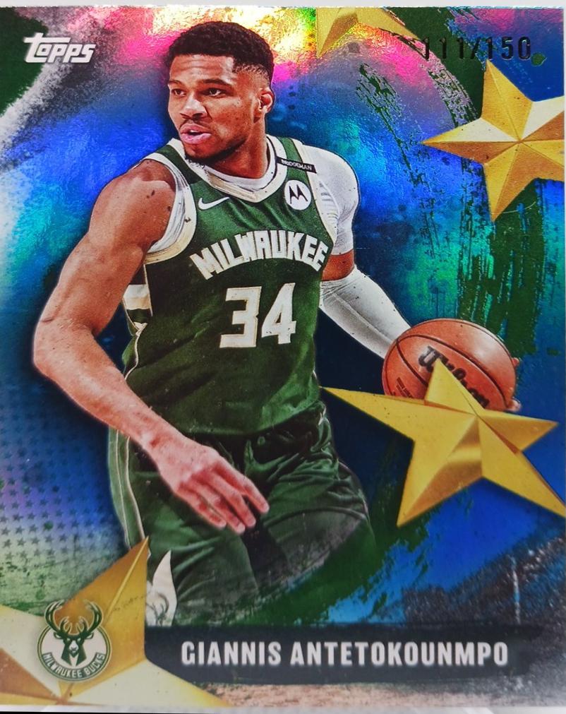 Giannis Antetokounmpo [Blue Rainbow] #SA-3
