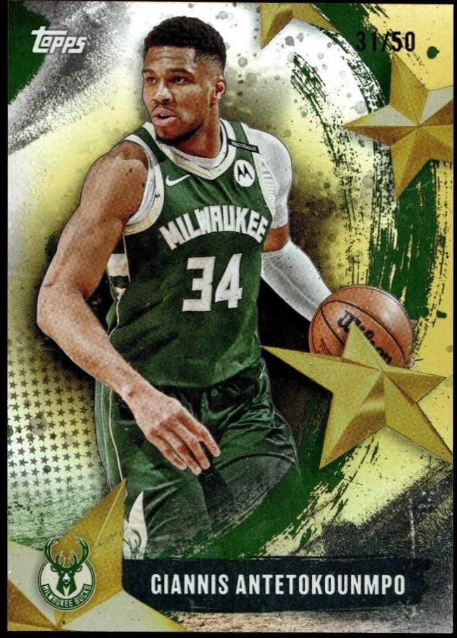Giannis Antetokounmpo [Gold Rainbow] #SA-3