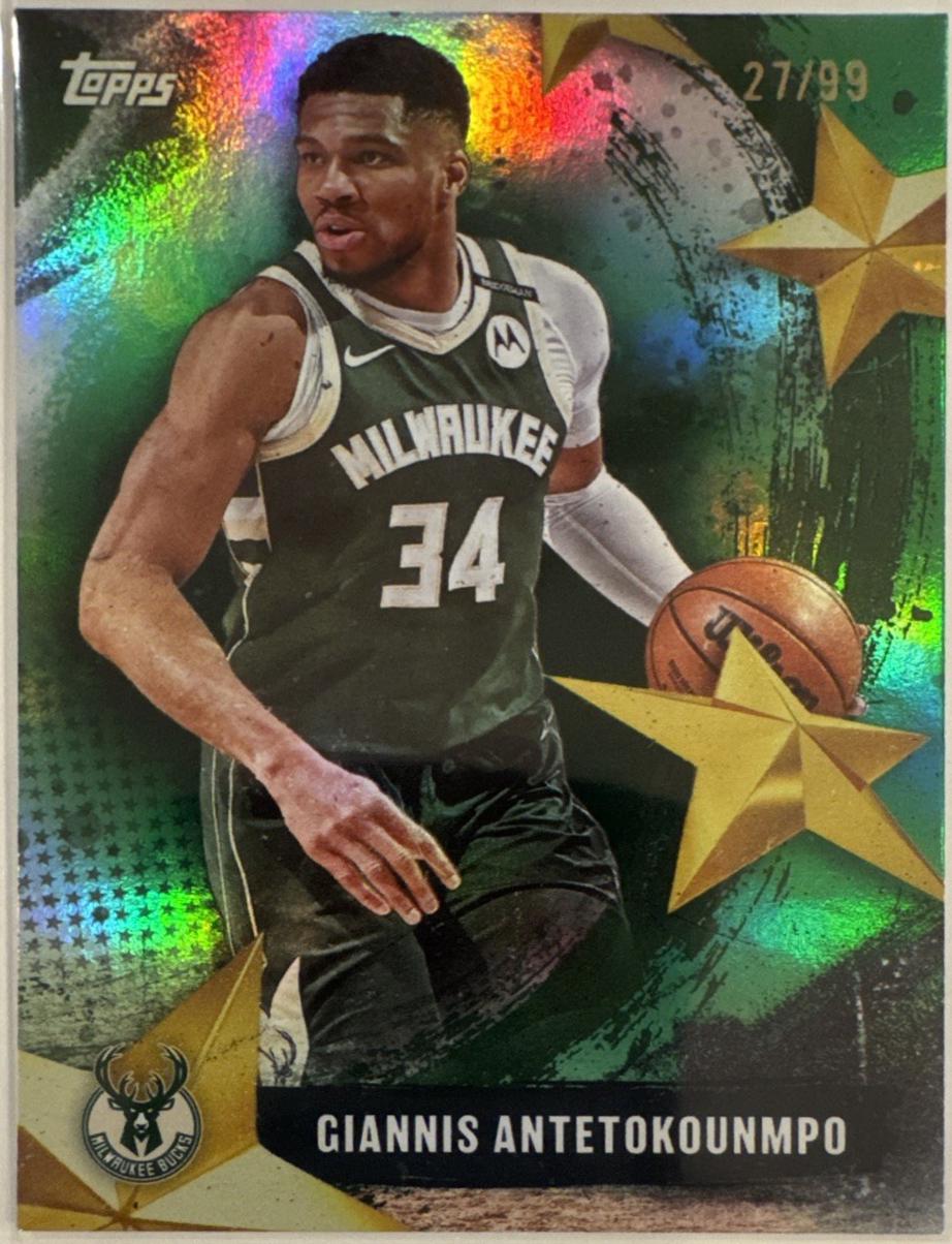 Giannis Antetokounmpo [Green Rainbow] #SA-3