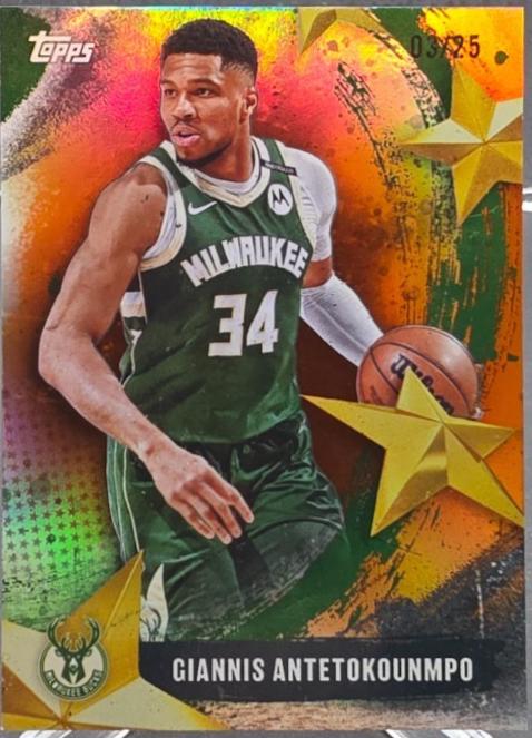 Giannis Antetokounmpo [Orange Rainbow] #SA-3
