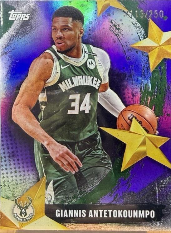 Giannis Antetokounmpo [Purple Rainbow] #SA-3