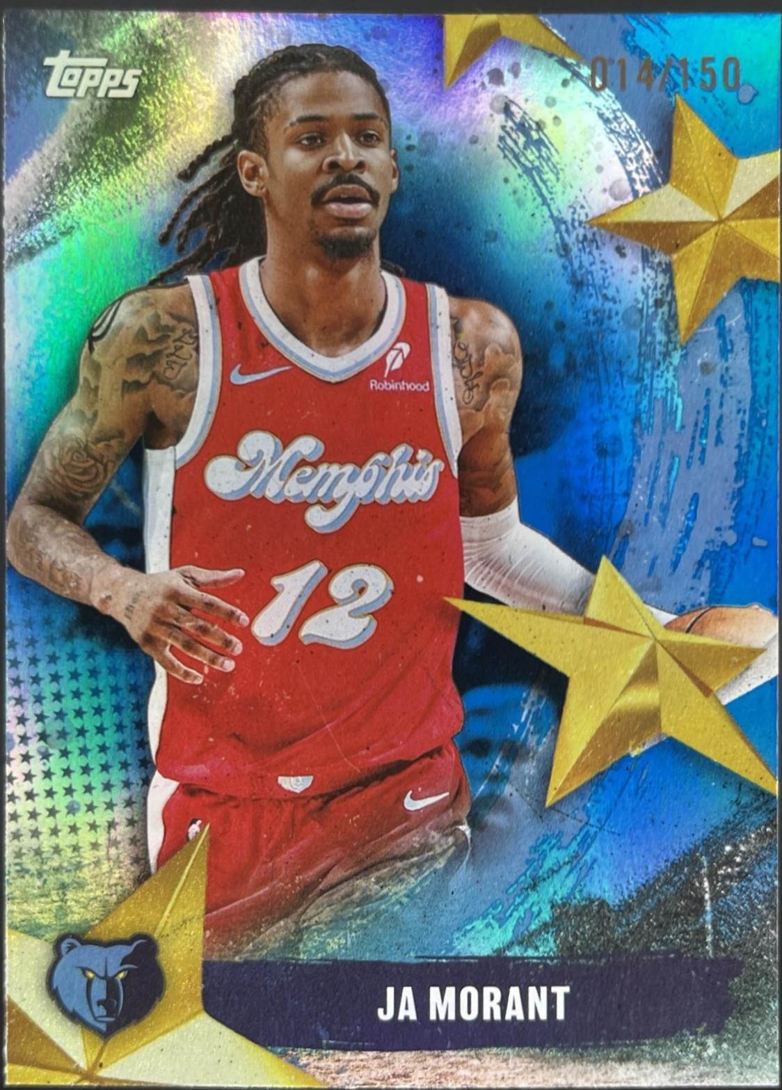Ja Morant [Blue Rainbow] #SA-24
