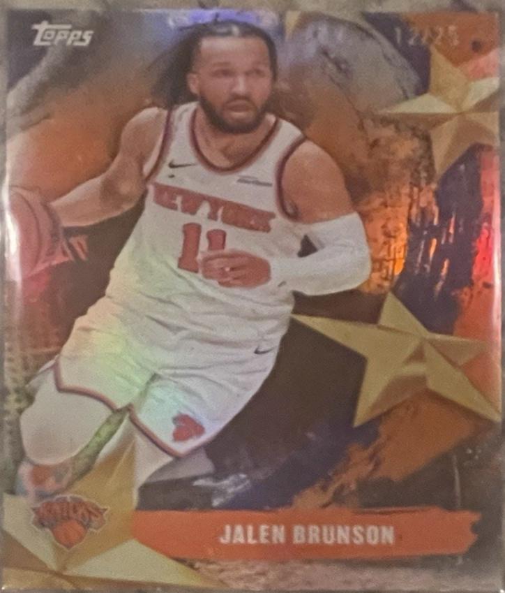Jalen Brunson [Orange Rainbow] #SA-10