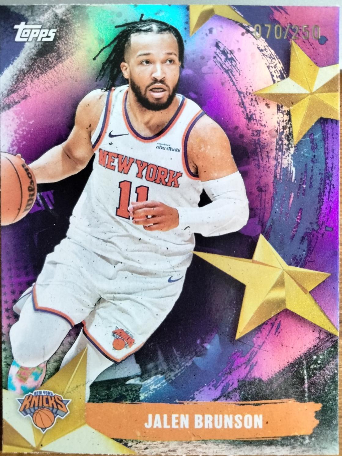 Jalen Brunson [Purple Rainbow] #SA-10