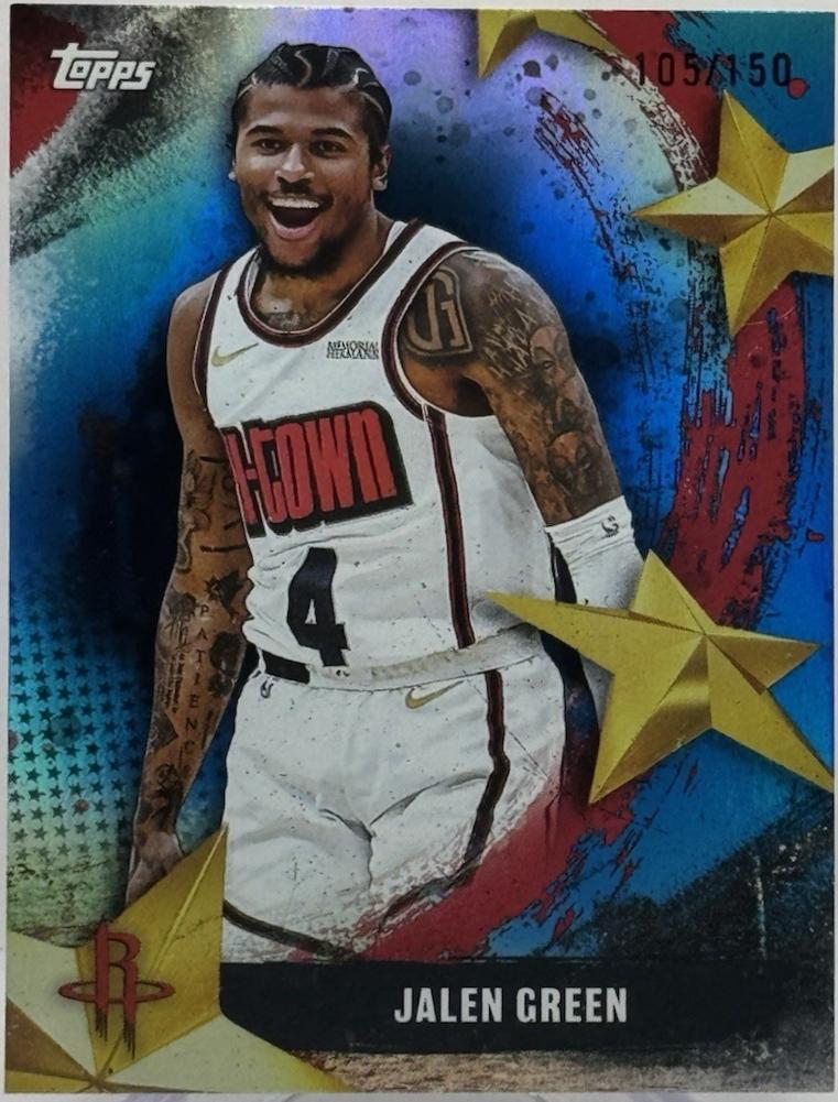Jalen Green [Blue Rainbow] #SA-23