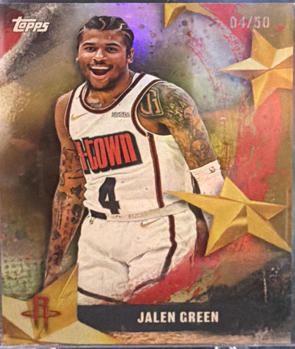 Jalen Green [Gold Rainbow] #SA-23