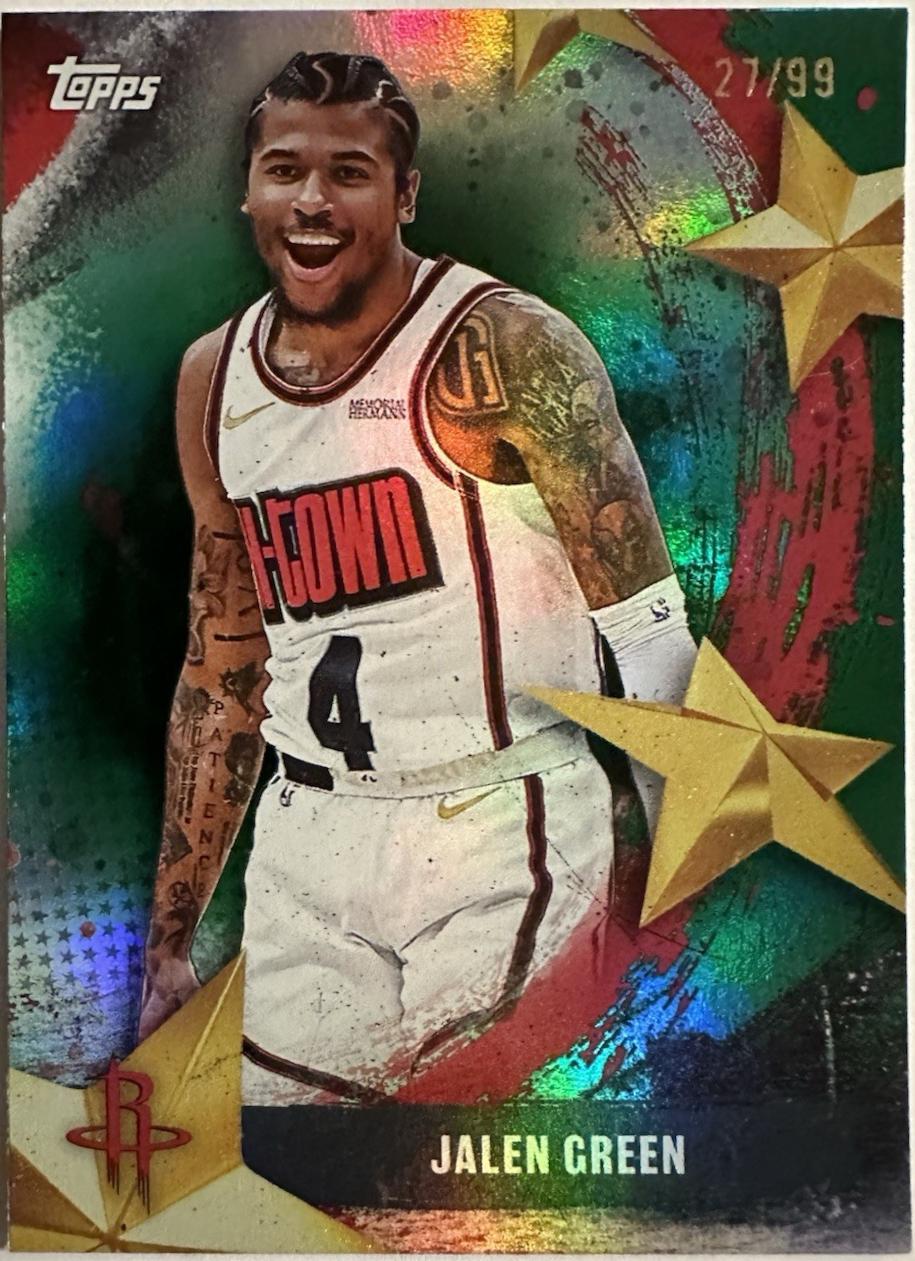 Jalen Green [Green Rainbow] #SA-23