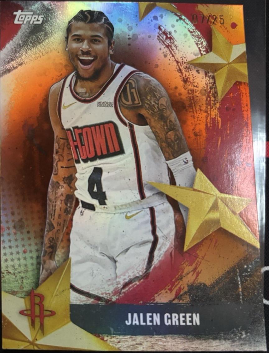Jalen Green [Orange Rainbow] #SA-23