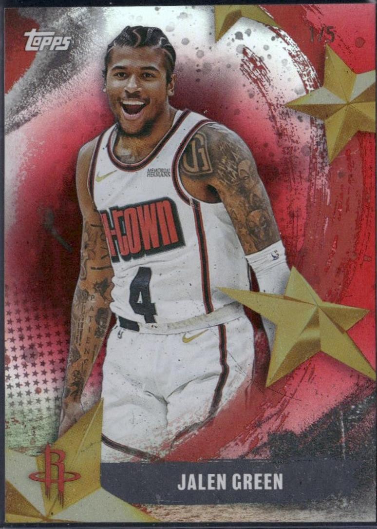 Jalen Green [Red Rainbow] #SA-23