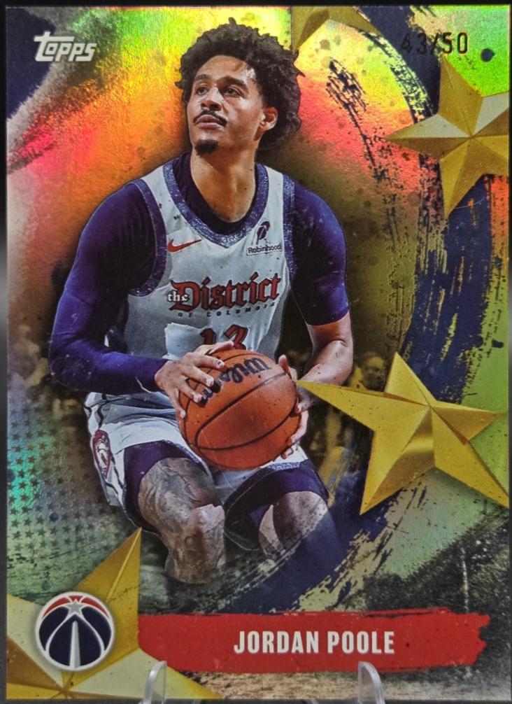 Jordan Poole [Gold Rainbow] #SA-17