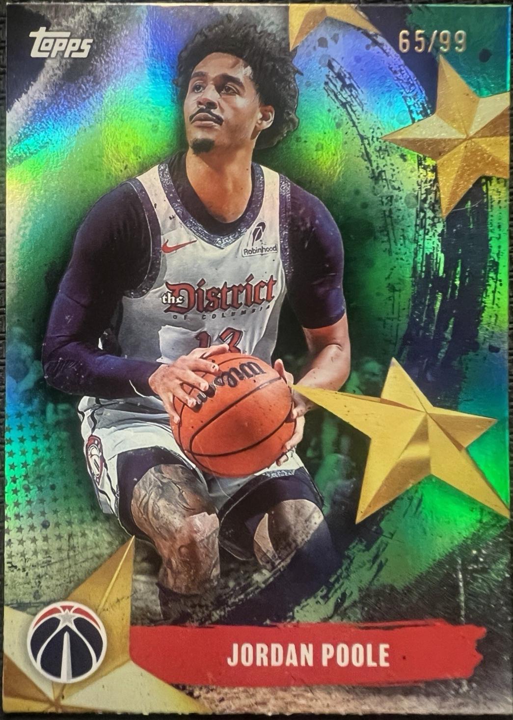 Jordan Poole [Green Rainbow] #SA-17