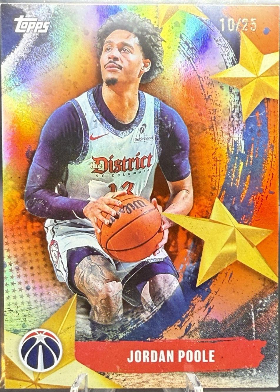 Jordan Poole [Orange Rainbow] #SA-17