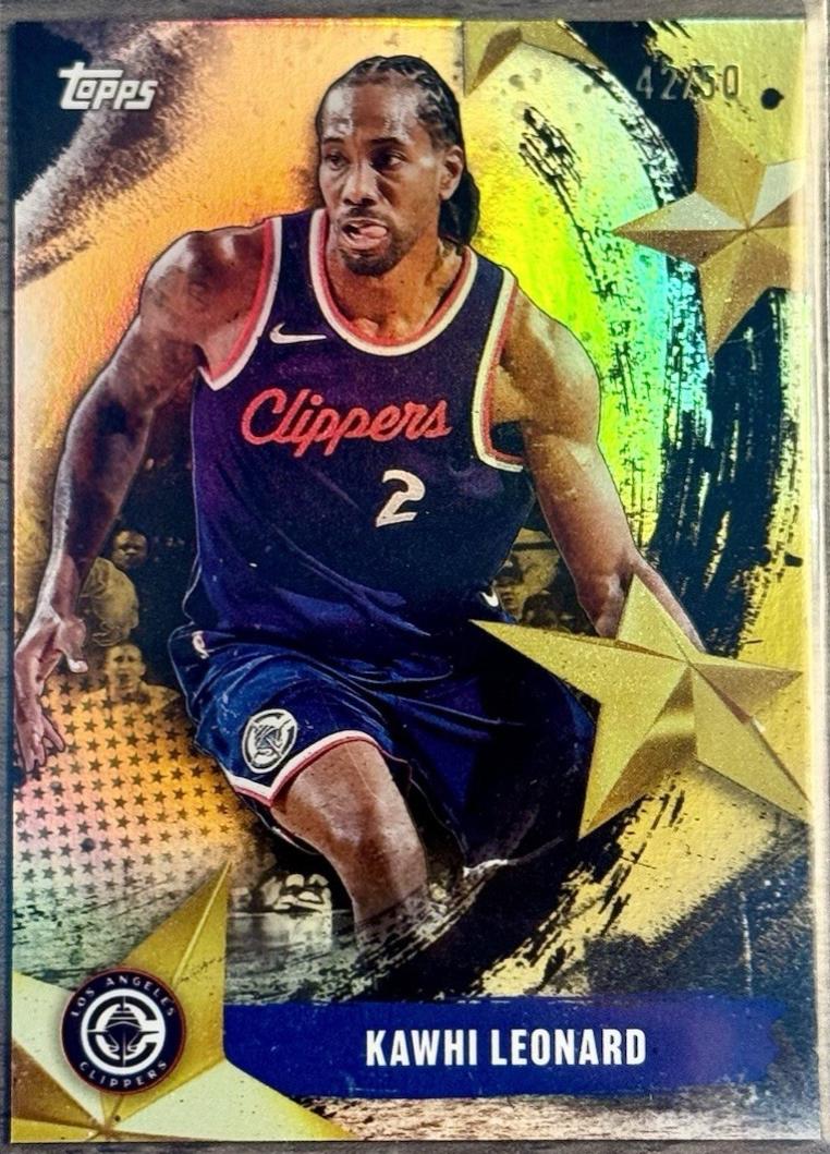 Kawhi Leonard [Gold Rainbow] #SA-18