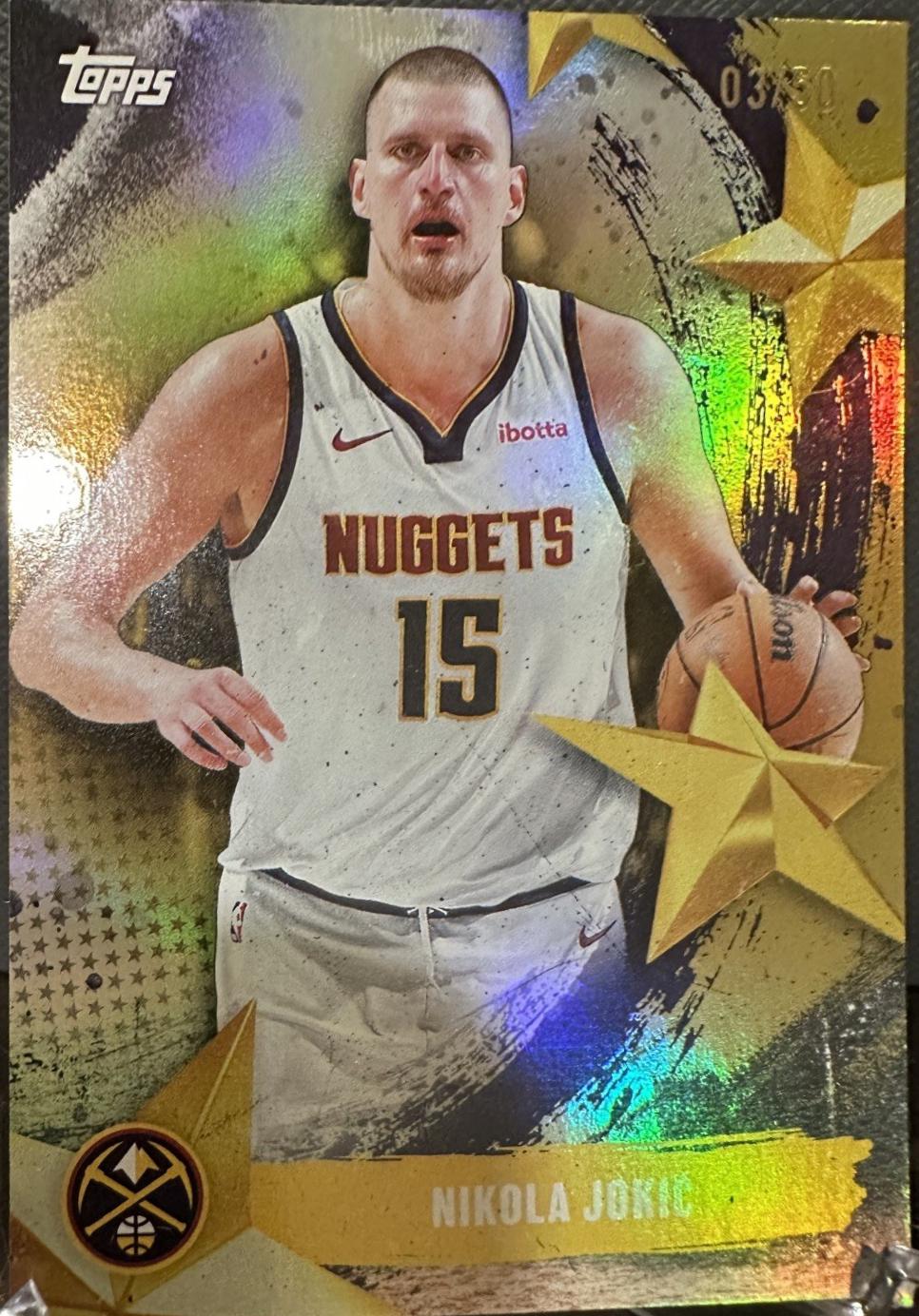 Nikola Jokic [Gold Rainbow] #SA-1