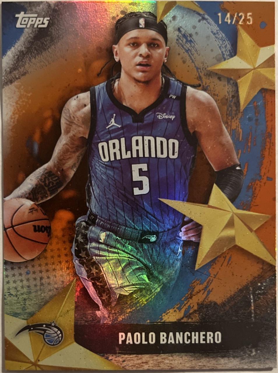 Paolo Banchero [Orange Rainbow] #SA-20
