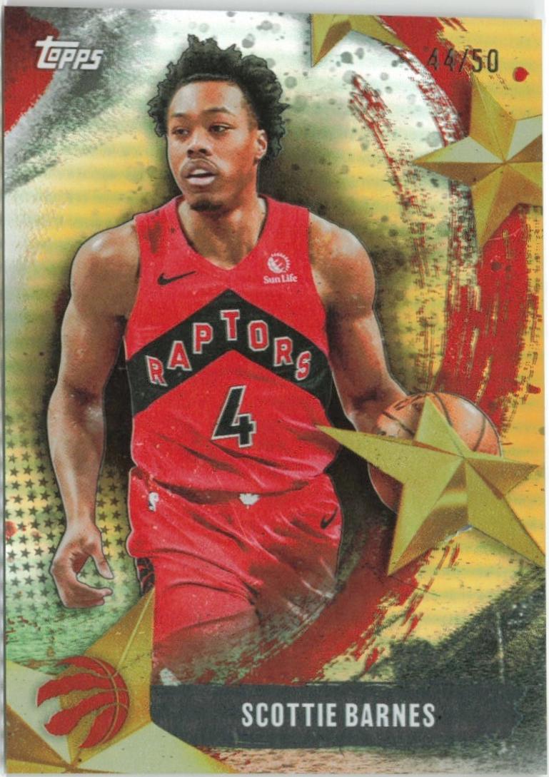 Scottie Barnes [Gold Rainbow] #SA-28