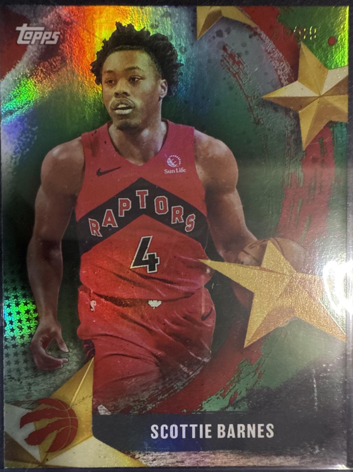 Scottie Barnes [Green Rainbow] #SA-28